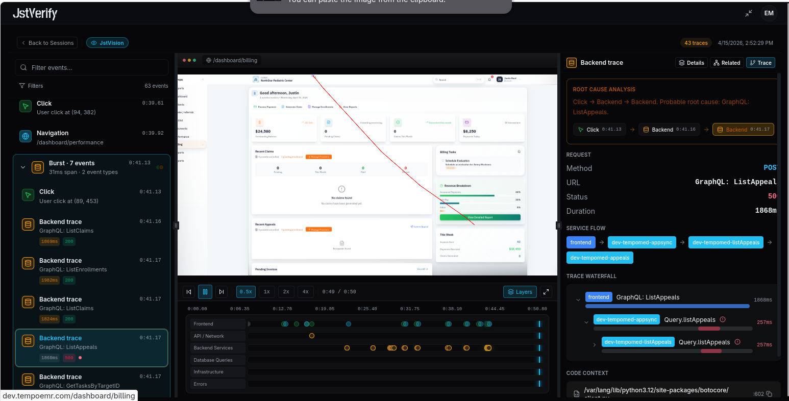 Persistent context side panel